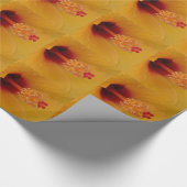 Hibiskus Geschenkpapier (Ecke)