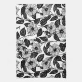 Hibiskus Geschirrtuch (Vertikal)