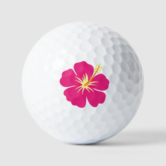 Hibiskus golfball (Vorderseite)