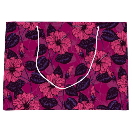 Hibiskus Große Geschenktüte (Vorderseite)