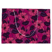 Hibiskus Große Geschenktüte (Rückseite)