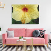 Hibiskus-Haische Leinwand (Insitu (Wohnzimmer))
