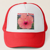 Hibiskus-Haus Truckerkappe (Vorderseite)