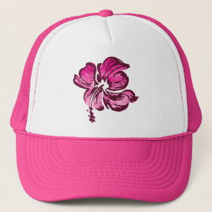 Hibiskus Hawaii Truckerkappe