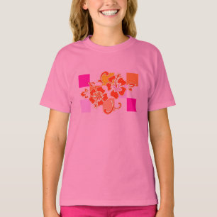 Hibiskus Hawaiian Floral T-Shirt