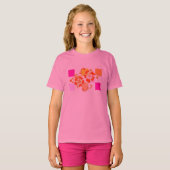 Hibiskus Hawaiian Floral T-Shirt (Vorne ganz)