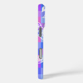 Hibiskus Hawaiian Floral Violet Case-Mate iPhone Hülle (Rückseite / Rechts)