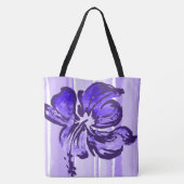 Hibiskus Hawaiian Reversible Beach Bag Tasche (Rückseite)