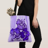 Hibiskus Hawaiian Reversible Beach Bag Tasche (Von Nahem)