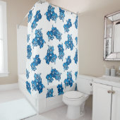 Hibiskus Hawaiian Tropical Duschvorhang (Beispiel)