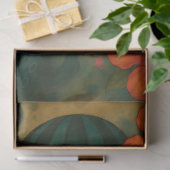 Hibiskus & Heißluftballon & Tentacles Dekoupage Seidenpapier (Geschenk)