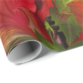Hibiskus-Himmel-Kunst-Geschenk-Verpackung Geschenkpapier (Rolleneckpunkt)