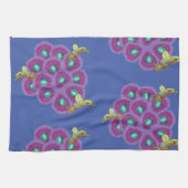 Hibiskus Hummingbirds Floral Art Geschirrtuch (Horizontal)