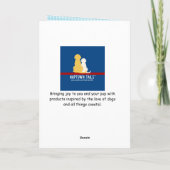 Hibiskus Island Black Vielen Dank, dass Sie geklap Dankeskarte (Rückseite)