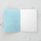 Hibiskus Island Black Vielen Dank, dass Sie geklap Dankeskarte (Innenseite)