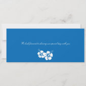 Hibiskus Jamaica Boarding Pass | Unterkünfte Einladung (Rückseite)