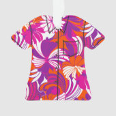Hibiskus Jungle Hawaiian Tropical Aloha Shirt Ornament (Vorderseite)