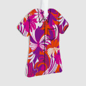Hibiskus Jungle Hawaiian Tropical Aloha Shirt Ornament (Vorderseite)