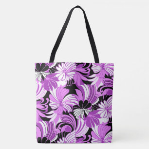 Hibiskus Jungle Hawaiian Tropical Floral Beach Bag Tasche