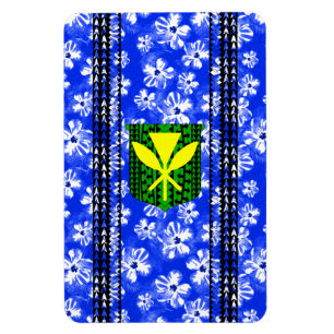 Hibiskus Kanaka Maoli Tribal Magnet