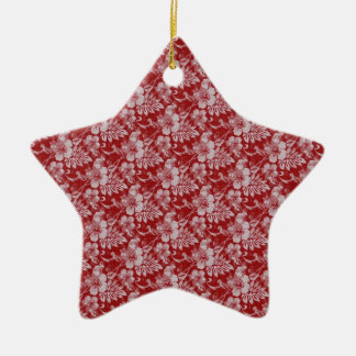 Hibiskus Keramikornament