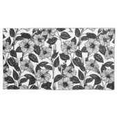 Hibiskus Kissenbezug (Vorderseite-Links)