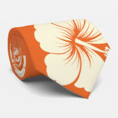Hibiskus Krawatte (Gerollt)