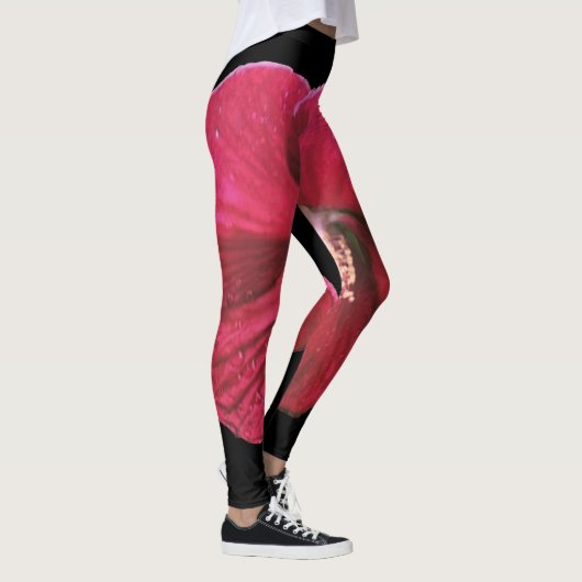 Hibiskus Leggings (Rechts)