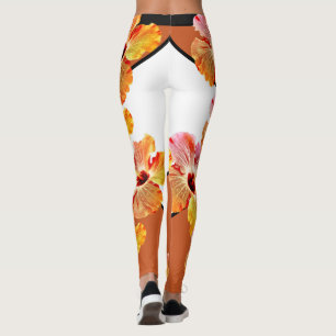 Hibiskus-Leggings Leggings
