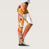 Hibiskus-Leggings Leggings (Rechts)