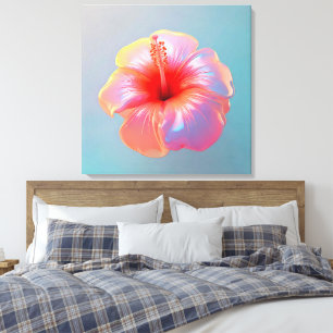 Hibiskus Leinwand Print
