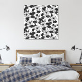 Hibiskus Leinwanddruck (Insitu (Schlafzimmer))