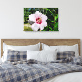 Hibiskus Leinwanddruck (Insitu (Schlafzimmer))