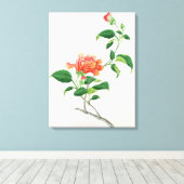 Hibiskus Leinwanddruck (Insitu (Holzboden))