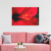 Hibiskus Leinwanddruck (Insitu (Wohnzimmer))