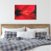 Hibiskus Leinwanddruck (Insitu (Schlafzimmer))
