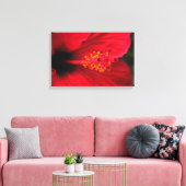 Hibiskus Leinwanddruck (Insitu (Wohnzimmer))