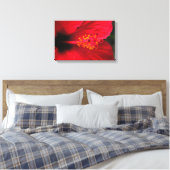 Hibiskus Leinwanddruck (Insitu (Schlafzimmer))