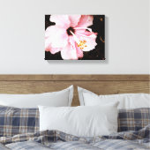 Hibiskus Leinwanddruck (Insitu (Schlafzimmer))