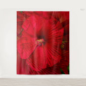 Hibiskus Liebe.... Wandteppich (Vorderseite)