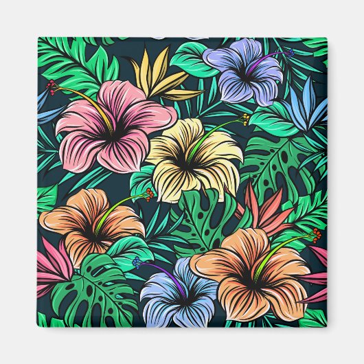 Hibiskus Magnet (Vorne)