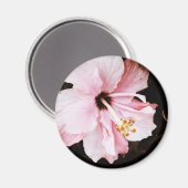Hibiskus Magnet (Vorderseite/Rückseite)