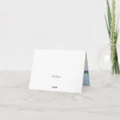 Hibiskus Maui Wedding Dankeskarte (Rückseite)