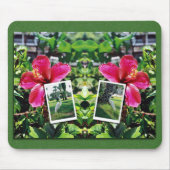 Hibiskus mit Egrets Mousepad (Vorne)