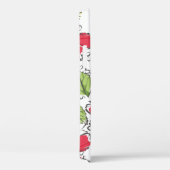 Hibiskus mit tropischen Blätter und Blume  Case-Mate iPhone Hülle (Rückseite / Rechts)