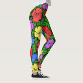Hibiskus & Monstera #4 Leggings (Rechts)