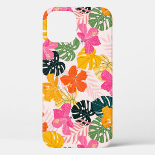 Hibiskus & Monstera: Tropische Lebendigkeit Case-Mate iPhone Hülle
