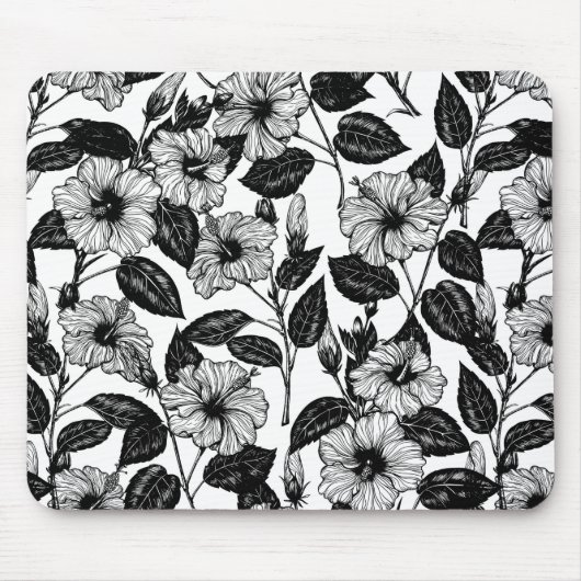 Hibiskus Mousepad (Vorne)
