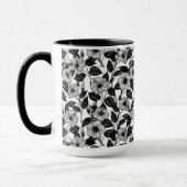 Hibiskus-Muster Tasse (Links)