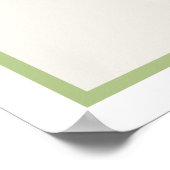 Hibiskus Native Hawaiian Blume Poster (Ecke)